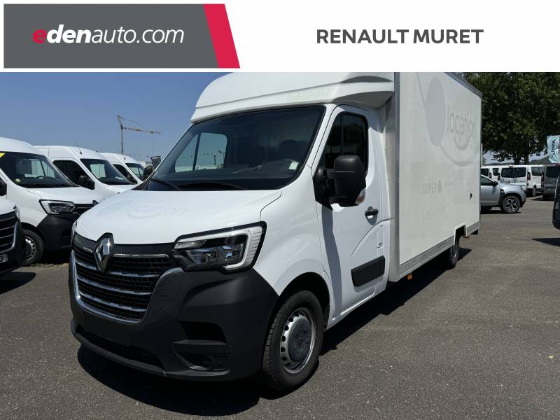 RENAULT MASTER - FOURGON PLANCHER CABINE 3T5 L3H1 DCI 145 GRAND CONFORT CAISSE DEMENAGEMENT (2021)